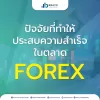 ปัจจัยที่ทำให้ประสบความสำเร็จในตลาด Forex