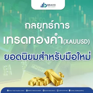 กลยุทธ์การเทรดทองคำ (XAUUSD) ยอดนิยมสำหรับมือใหม่